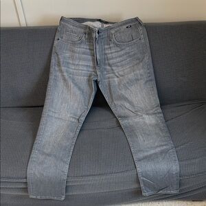 Mavi Light Gray Straight Jeans